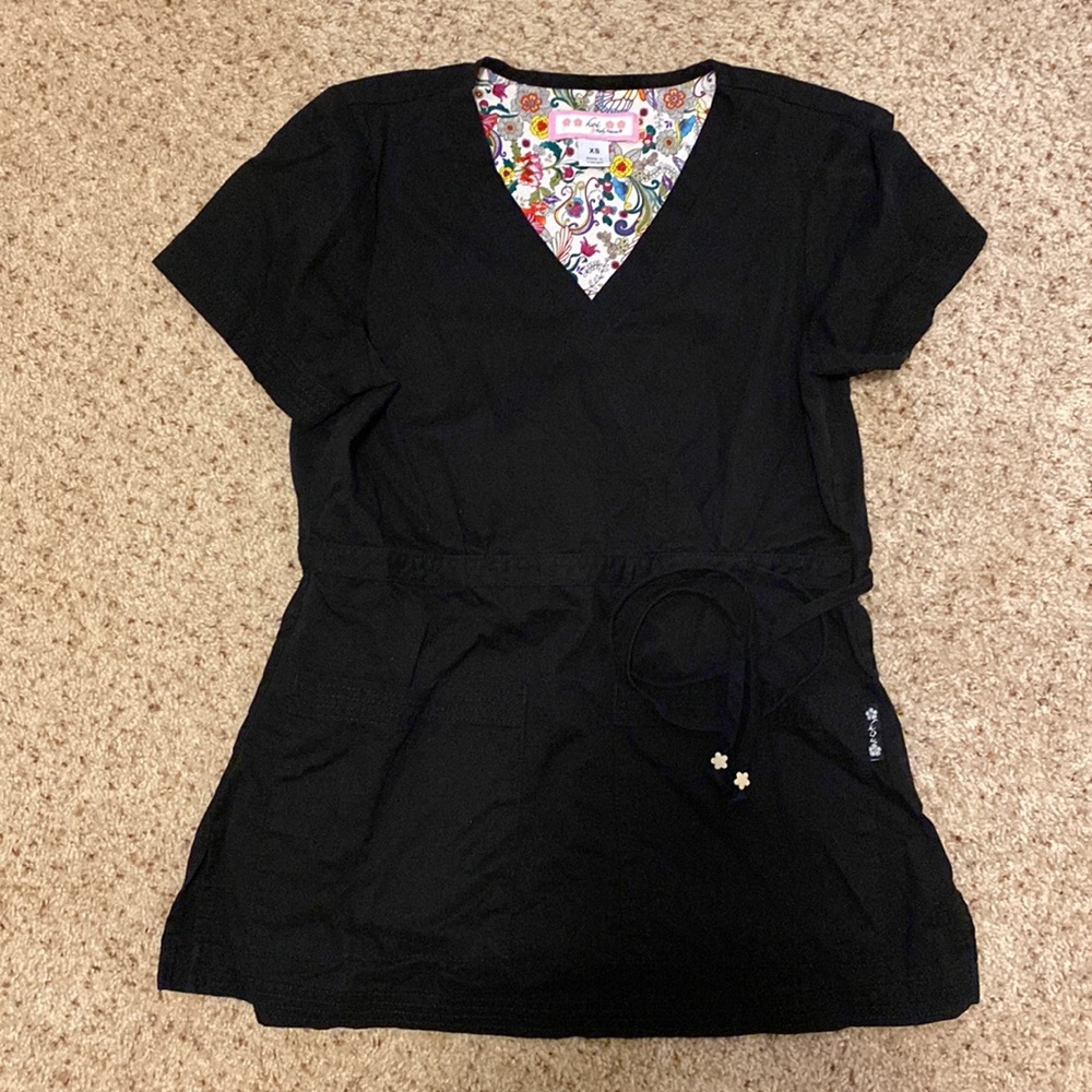 Koi Scrub Top